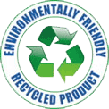 Environmentally friendly recycled products